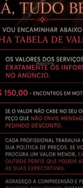 Acompanhante Gabrielzinho Sigil