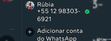 Rúbia Acompanhante Rúbia - Cabeçalho