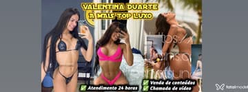 Acompanhante Valentina Duarte - Cabeçalho
