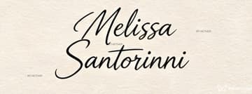 Acompanhante Melissa Santorinni - Cabeçalho