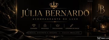 Acompanhante Júlia Bernardo - Cabeçalho