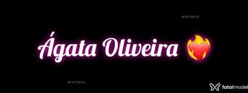 Acompanhante Aghata Oliver - Cabeçalho