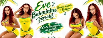 Acompanhante Eve Santos - Cabeçalho