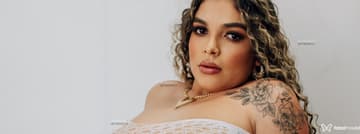 Acompanhante Aline Muniz - Cabeçalho