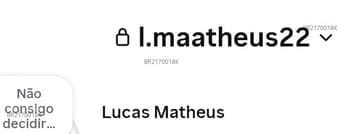 Acompanhante Maatheus - Cabeçalho