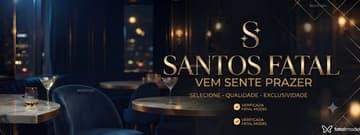 Acompanhante Santos - Cabeçalho