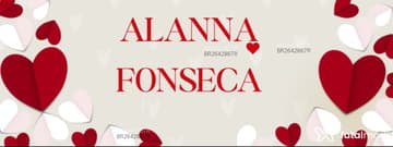Acompanhante Alanna Fonseca - Cabeçalho