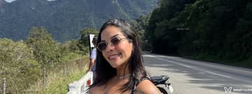 Acompanhante Geovana Santos - Cabeçalho