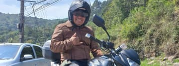 Motoqueiro Acompanhante Motoqueiro - Cabeçalho