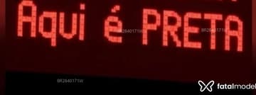 Acompanhante Preta Rara - Cabeçalho