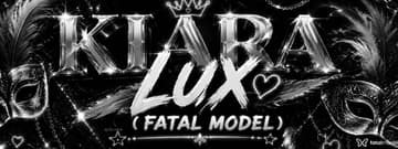 Acompanhante Kiara Lux - Cabeçalho