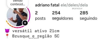 Acompanhante Adrianofatal - Cabeçalho