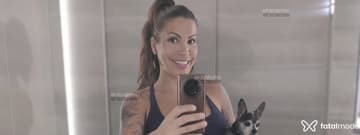 Acompanhante Aline Diniz - Cabeçalho
