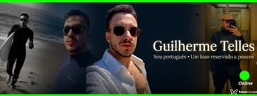 Acompanhante Guilherme Telles - Cabeçalho
