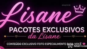 Acompanhante Lisane Del Sarto - Cabeçalho
