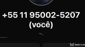 Acompanhante Gabrielly - Cabeçalho