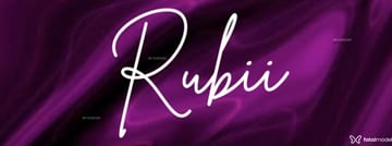 Rubii Acompanhante Rubii - Cabeçalho