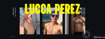 Acompanhante Luca Perez - Cabeçalho