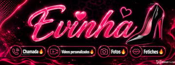 Evinha Acompanhante Evinha - Cabeçalho