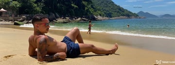 Acompanhante Leo Vasconcelos - Cabeçalho