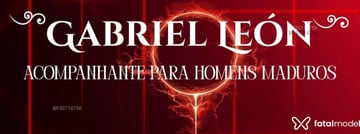 Acompanhante Gabriel León - Cabeçalho