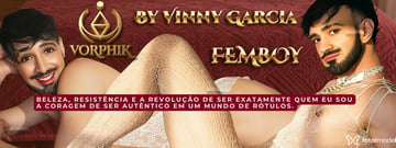 Acompanhante Vinny Garcia - Cabeçalho