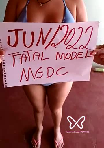 Imagem do vídeo de verificação de Juliana Lacerda
