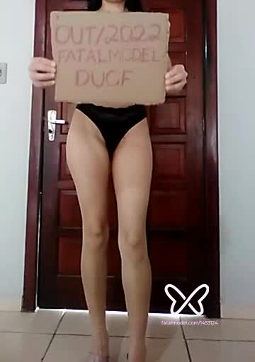 Imagem do vídeo de verificação de Isabela