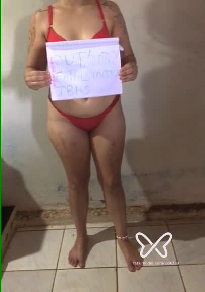 Imagem do vídeo de verificação de Hana Lorena