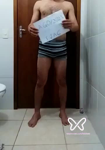 Imagem do vídeo de verificação de Gabriel