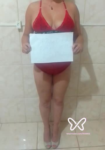 Imagem do vídeo de verificação de Sophia Queiroz
