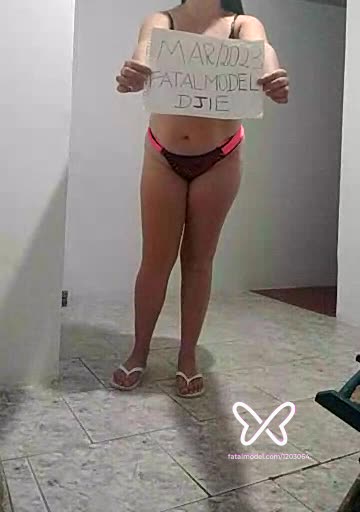 Imagem do vídeo de verificação de Rafaela