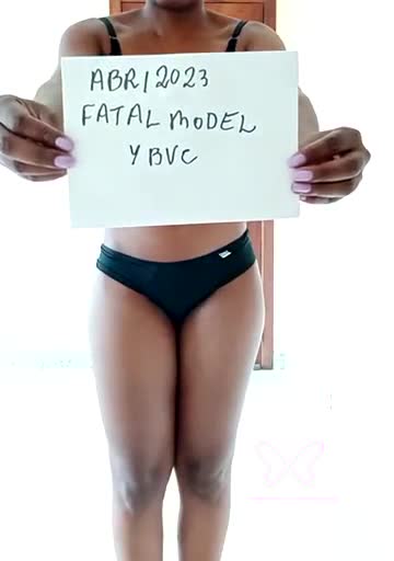 Imagem do vídeo de verificação de Luana Black