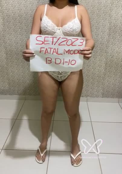 Imagem do vídeo de verificação de Thalyta buia