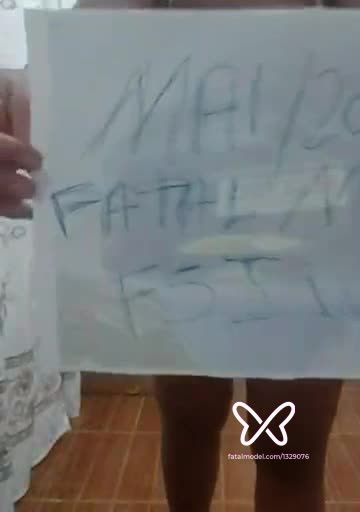 Imagem do vídeo de verificação de Cristina petitosa