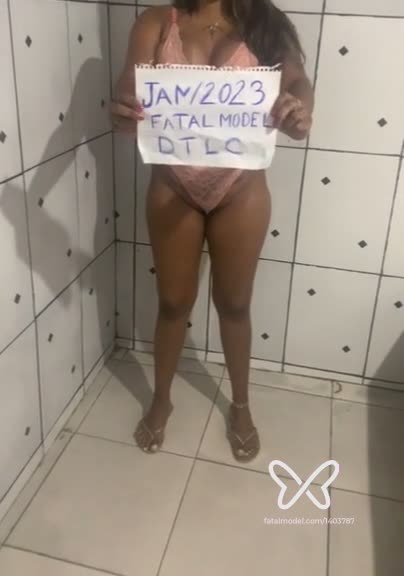 Imagem do vídeo de verificação de Mercia Bacellar