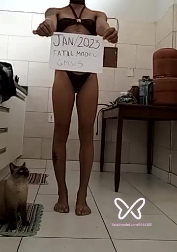 Imagem do vídeo de verificação de Mallu Oliveira