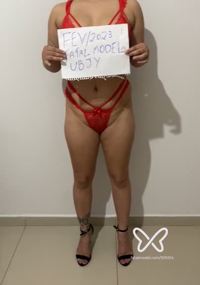 Imagem do vídeo de verificação de Giovana cavallari