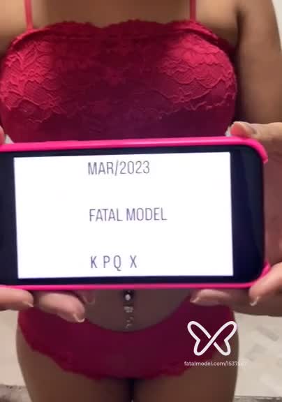 Imagem do vídeo de verificação de Bianca