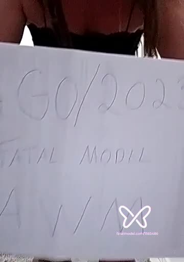 Imagem do vídeo de verificação de Lanna lins