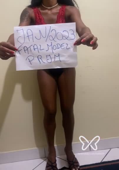 Imagem do vídeo de verificação de Hellen Moraes