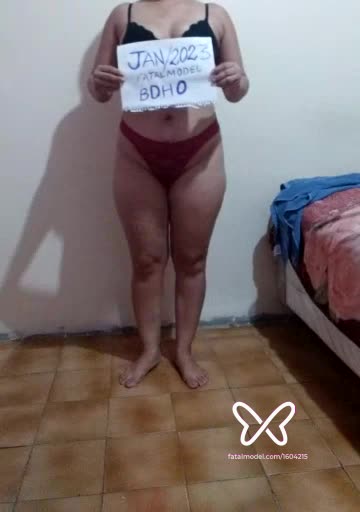 Imagem do vídeo de verificação de Brunna Lorenzzo