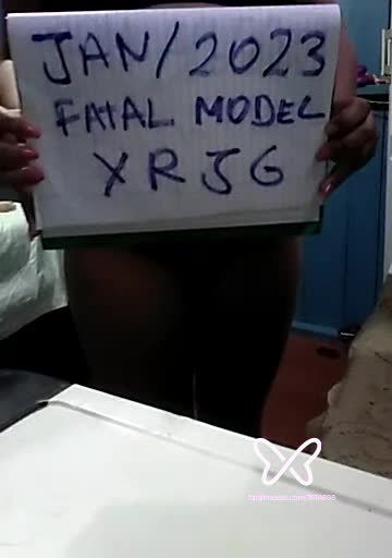Imagem do vídeo de verificação de Isabela castro