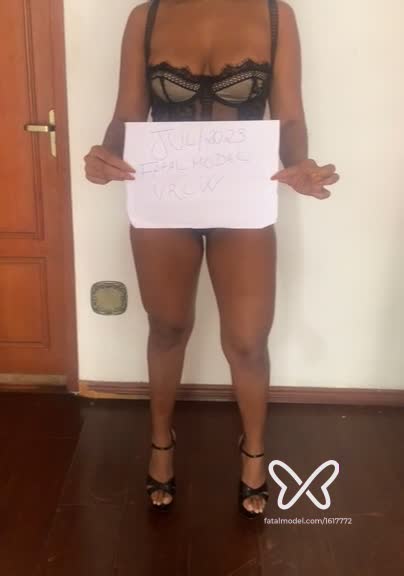 Imagem do vídeo de verificação de Brenda Bittencour