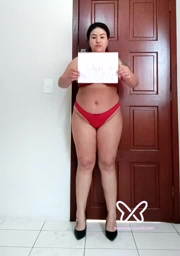 Imagem do vídeo de verificação de Raissa