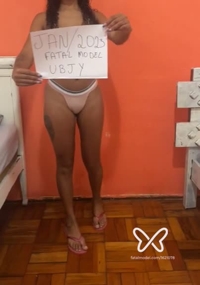 Imagem do vídeo de verificação de Paula Martins