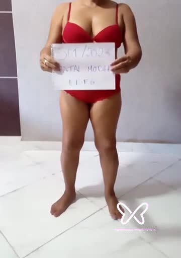 Imagem do vídeo de verificação de Roberta Guimarães