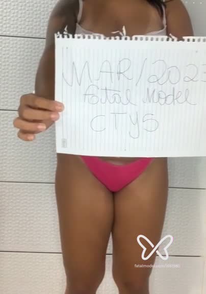 Imagem do vídeo de verificação de Misslarah