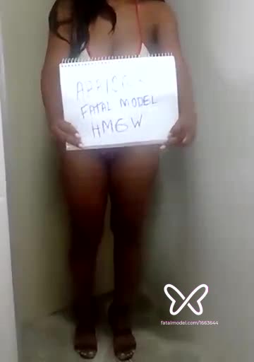 Imagem do vídeo de verificação de Brenda Lopes