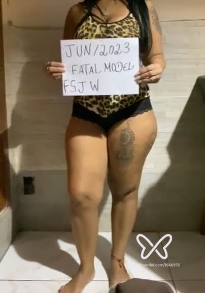 Imagem do vídeo de verificação de Fernanda
